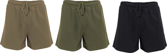 Physical Training PT Shorts Solid Work Out Running Exercise Gym Short