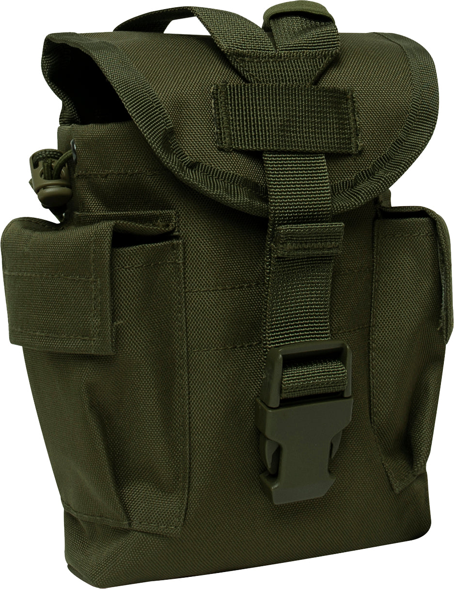Olive Drab - MOLLE II Canteen & Utility Pouch