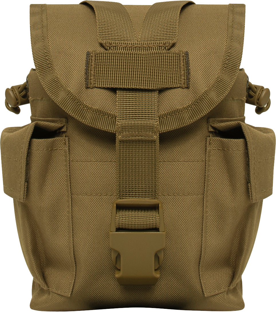 Coyote Brown MOLLE II Canteen Cover & Utility Pouch