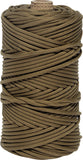 Coyote Brown - Nylon Paracord 550lb 300 Ft Tube