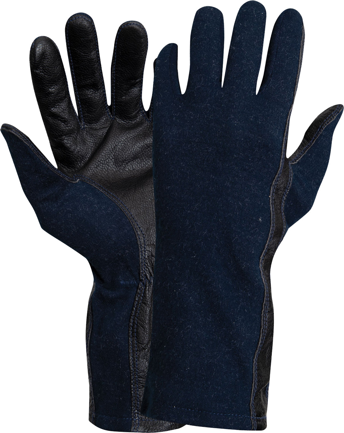 Midnight Navy Blue G.I. Nomex Flight Gloves