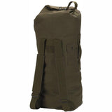 Olive Drab - Military GI Style Double Strap Duffle Bag 22 in. x 38 in. - Cotton Canvas