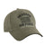 Olive US Vintage Veteran Low Profile Military USA Flag Vet Hat Baseball Dad Cap