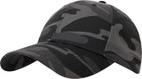 Black Camo - Color Camo Supreme Low Profile Adjustable Baseball Cap