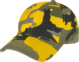 Stinger Yellow Color Camo Supreme Low Profile Cap