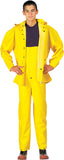 Yellow - Deluxe Heavyweight PVC Hurricane 2-Piece Rain Suit