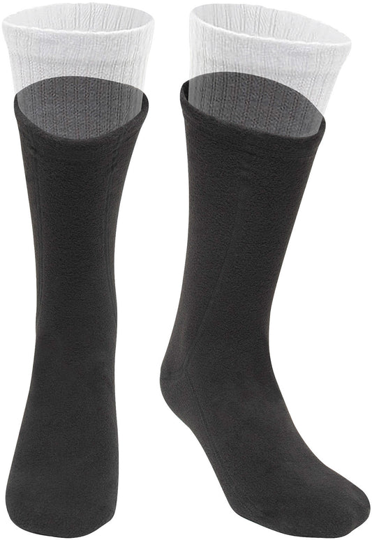 Black - Polar Fleece Boot Liners