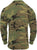 Woodland Camo - Long Sleeve Vintage T-Shirt