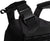 Black Laser Cut MOLLE Plate Carrier Vest