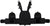 Black Laser Cut MOLLE Plate Carrier Vest