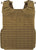 Coyote Brown Laser Cut MOLLE Plate Carrier Vest