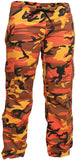 Savage Orange Camo - Womens Paratrooper Colored Camo Fatigues