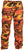 Savage Orange Camo - Womens Paratrooper Colored Camo Fatigues