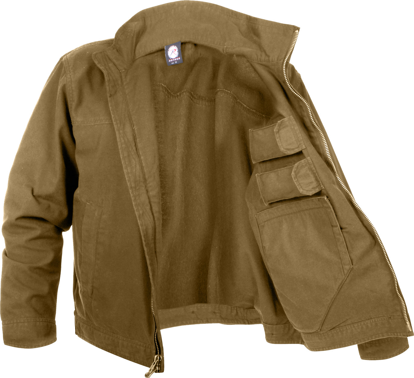 Coyote Brown - Lightweight Concealed Carry Jacket