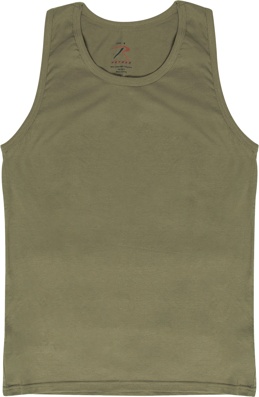 Coyote Brown - Camo Tank Top Sleeveless Muscle T-Shirt