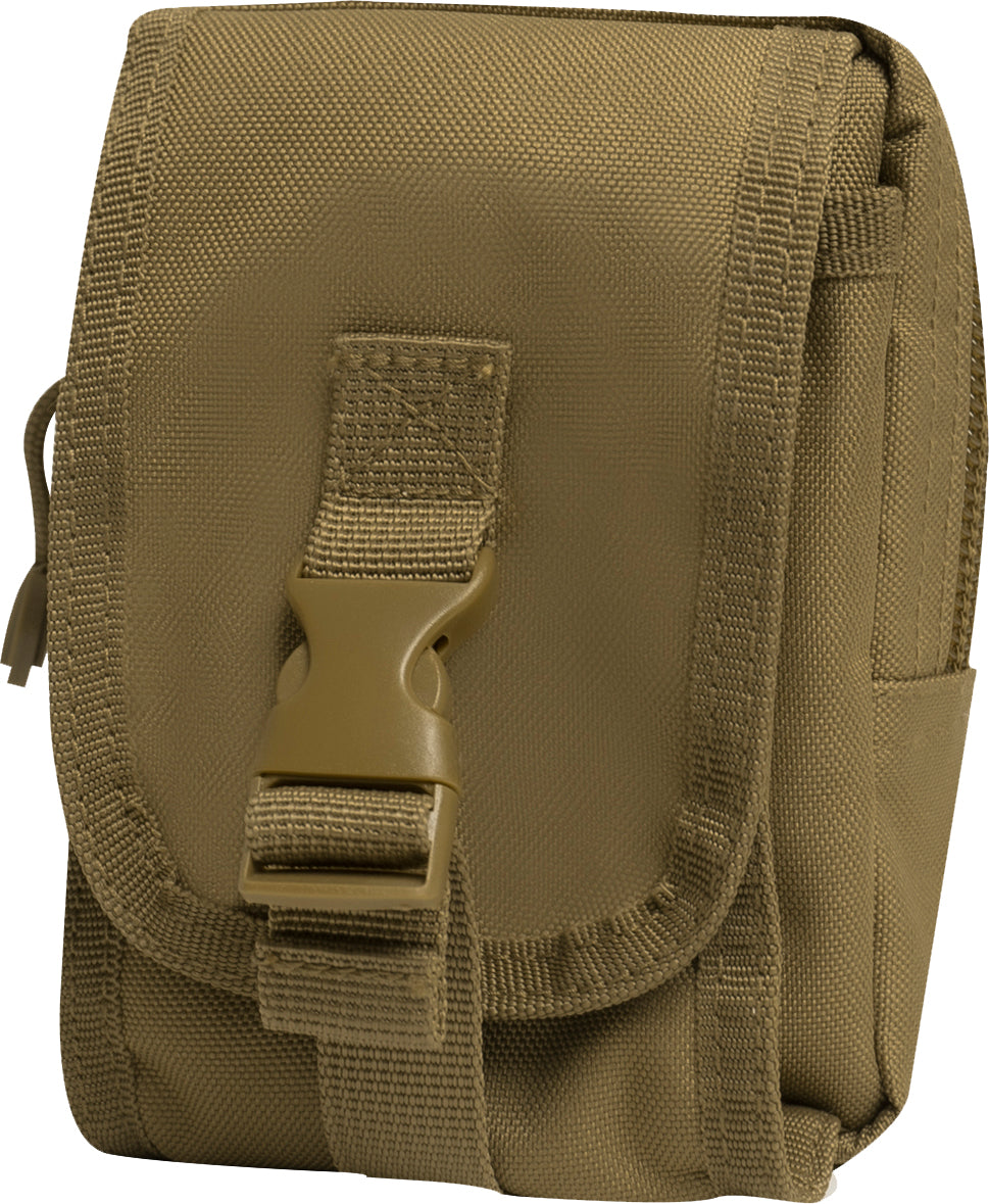 Coyote Brown MOLLE Compatible EDC (Everyday Carry) Accessory Pouch