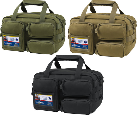 Tactical Trauma Kit 75 Piece MOLLE First Aid Kit Emergency Medical Survival Kit with Gear Bag