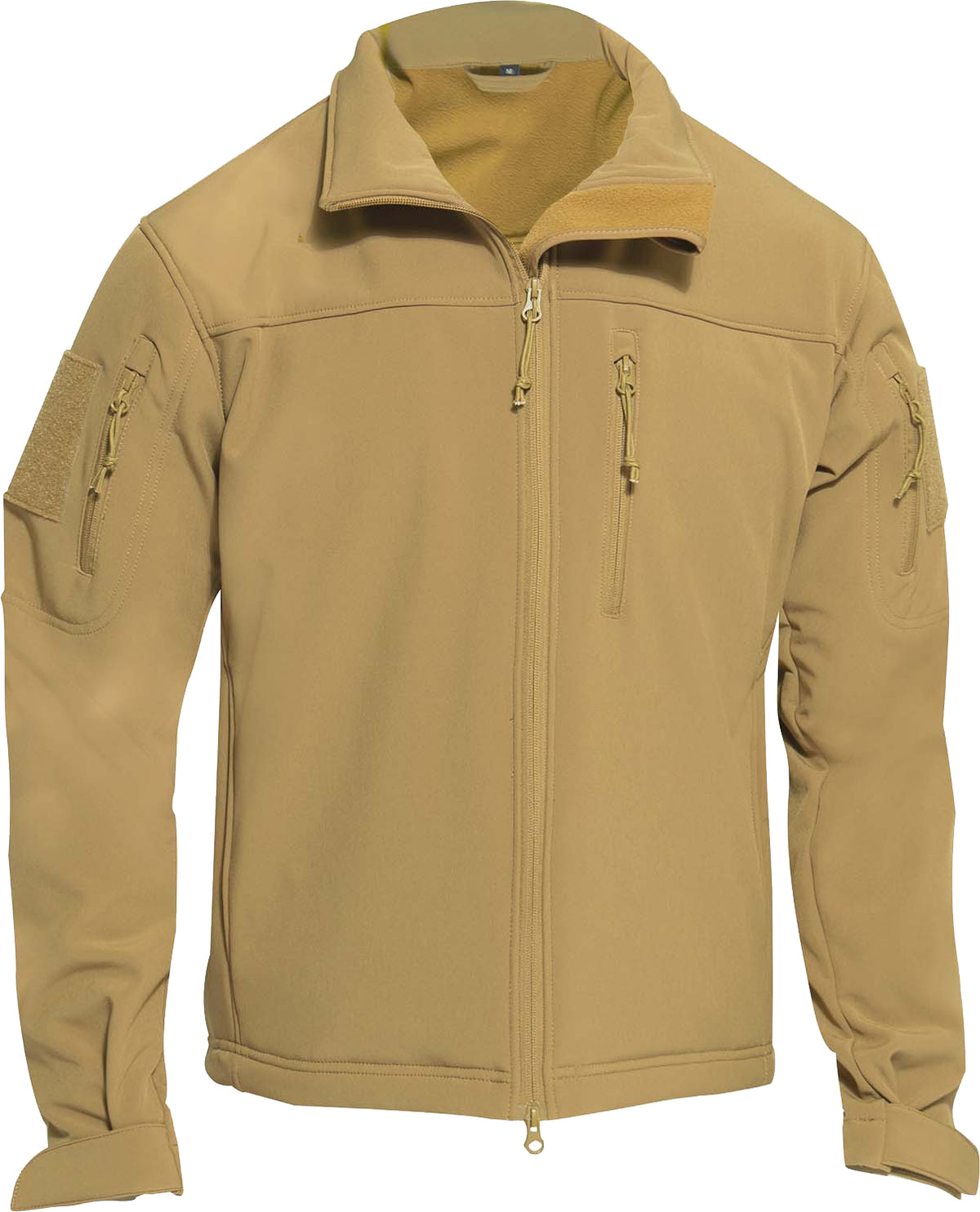 Coyote Brown Stealth Ops Soft Shell Tactical Jacket