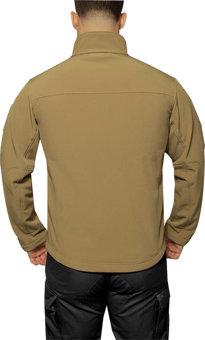 Coyote Brown Stealth Ops Soft Shell Tactical Jacket