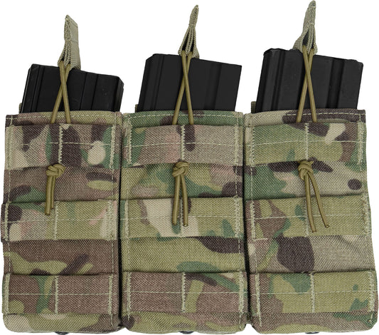 MultiCam MOLLE Open Top Triple Mag Pouch