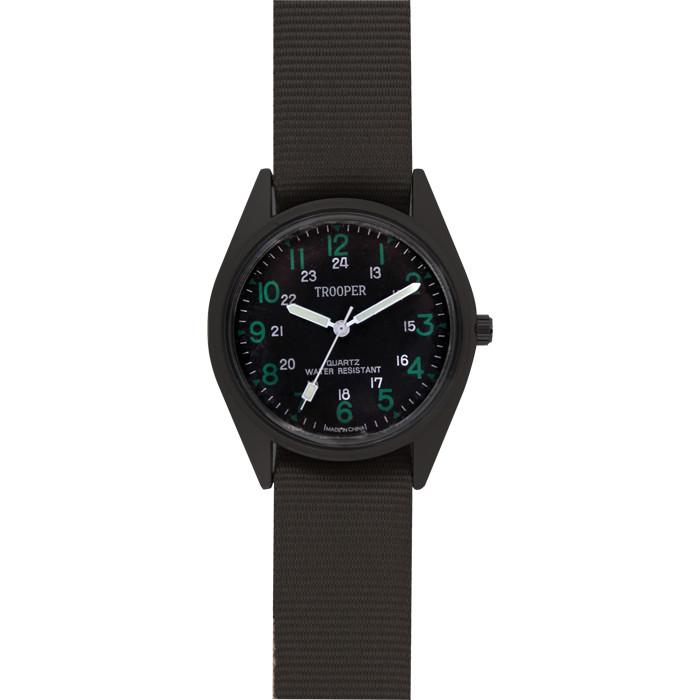 Black - Military GI Style SWAT Watch