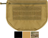 Plate Carrier Front MOLLE Pouch with Hook And Loop Fastening System