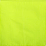 Safety Green Jumbo Solid Color Bandana 27 in. x 27 in.