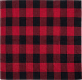 Red Plaid Bandana – 27