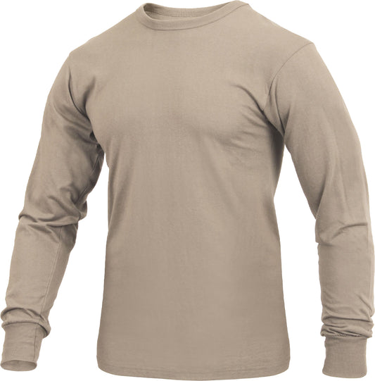 Desert Sand - Moisture Wicking Long Sleeve T-Shirt