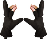 Black - Military GI Style Sniper Gloves
