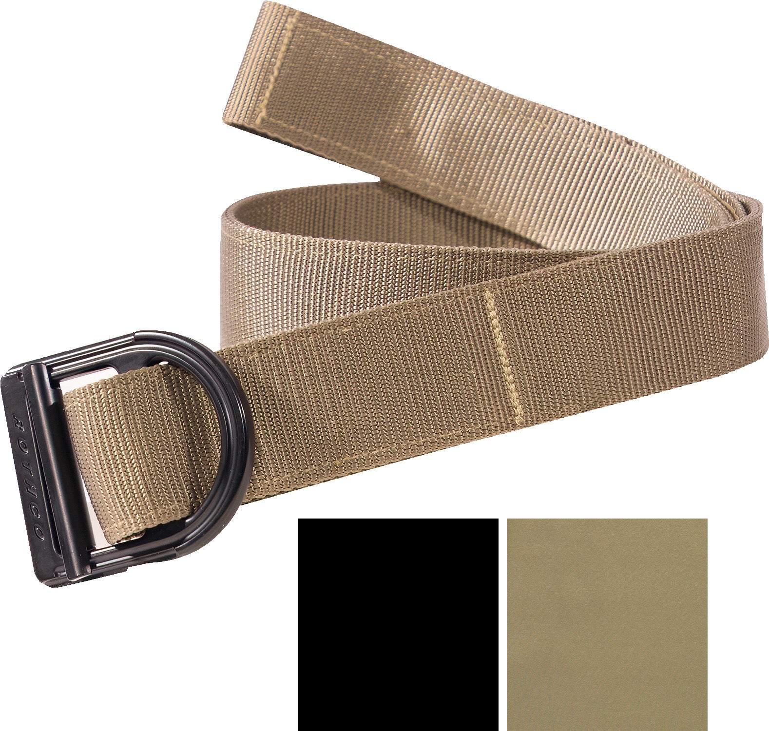 Tactical Belt Military Style Webbing Riggers Web Belt Heavy-Duty  Quick-Release Metal Buckle Belt for Men Women