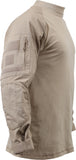 Desert Sand - Tactical Combat Shirt Paintball Airsoft Base Layer Top - NYCO - Men's