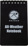 Black - All-Weather Waterproof Notebook (3