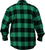Green Plaid - Extra Heavyweight Buffalo Plaid Flannel Shirt