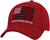 Red US Flag Low Profile Hat R.E.D. (Remember Everyone Deployed) Dad Cap