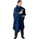 Navy Blue - GI Enhanced Military Style Poncho - Polyester Ripstop