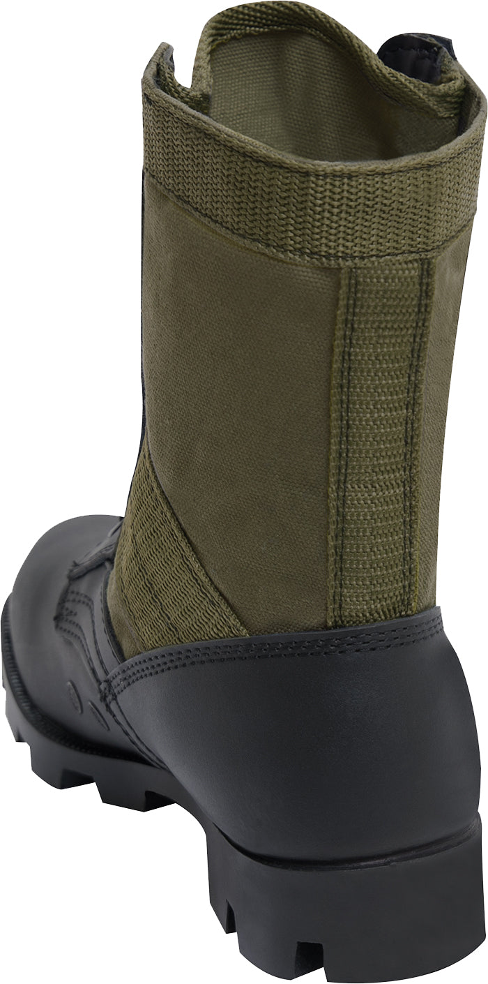 Olive Drab - Vietnam Style Jungle Boots Tactical Combat Military Hiking Outdoor Panama Sole