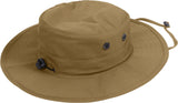 Coyote Brown - Adjustable Tactical Military Boonie Hat - Polyester Cotton