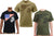 Mens US Flag USMC Globe & Anchor T-Shirt US Marines USMC Military Tee