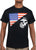 Mens US Flag USMC Globe & Anchor T-Shirt US Marines USMC Military Tee