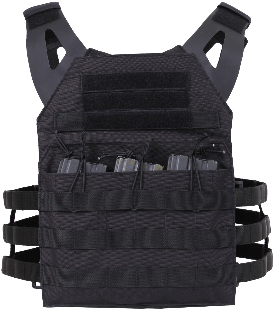 Black Lightweight Armor Plate Carrier Vest