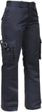 Midnight Blue - 9 Pocket EMT Pants - Polyester Cotton Twill - Cargo Work Trousers - Womens