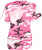 Pink Camo - Womens Long Length Camo T-Shirt