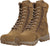 Coyote Brown - Forced Entry Deployment Boots With Side Zipper - 8 Inch