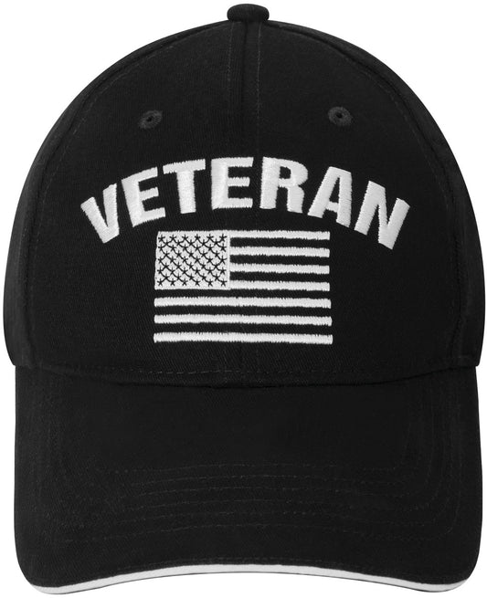 Black - Veteran Low Profile Cap