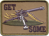 Get Some Lead Rifle Gun Shooting Morale Embroidered Patch 2.5