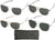 American Optics Aviator Sunglasses Air Force Style Grey Lenses With Case