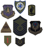 Assorted Subdued Official US Military Army Air Force Patches 50 Pack