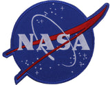 NASA Meatball Logo Official with Hook & Loop Patch 4-3/4