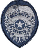 Grey Embroidered Security Patch 2-3/4